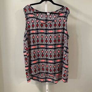American City Wear Aztec Printed Tank